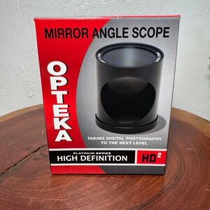 Opteka Mirror Angle Scope Right Angle Lens Attachment Platinum Series HD2 Japan